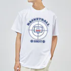 sports_tower スポーツタワーのバスケットボール・ターゲット・BASKETBALL・デザイン・グッズ・Tシャツ・イラスト・サークル・かっこいい・かわいい・男子・女子・有力・確実・有望・部活・チームT・バスケ ドライTシャツ