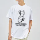 DRIPPEDのPEPPER GRINDER CELEBRATION-ペッパーミルパフォーマンス- ドライTシャツ