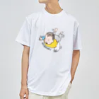 あかべ子's ゆるいどうぶつたちの赤ちゃんヒコウキ Dry T-Shirt