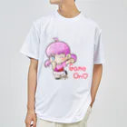 はりねずこのイラストのゲームオン！モモちゃん Dry T-Shirt