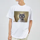 Vegeta_cat22の保護猫ベジータ　神 ドライTシャツ