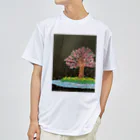 ちくわ村の桜 ドライTシャツ