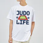 sports_tower スポーツタワーの柔道・JUDO・じゅうどう・グッズ・デザイン・武道・#Tシャツ・柔(やわら)の術・投げ技・固め技・当身技・格闘技・日本・柔術・男子・女子・かっこいい・かわいい・強靭・選手・柔よく剛を制す・世界・柔道場 Dry T-Shirt