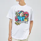 Cody the LovebirdのChubby Bird オカメインコとマンドリン　Birdic Inspiration Dry T-Shirt
