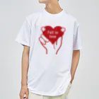 t-shirts-cafeのFall in love ドライTシャツ