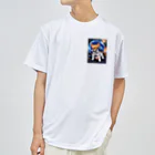 Pet_Charmの宇宙服を着たチワワ Dry T-Shirt