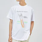 栄養and運動 SHOPの私たち療育整体師です：淡色Tシャツ Dry T-Shirt