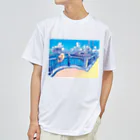 Saigetsuの【夏の忘れ物】/長崎の風景 ドライTシャツ