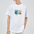 ぽけの水彩風雨の風景 Dry T-Shirt