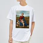 世界美術商店の牧場の聖母 / Madonna del Prato ドライTシャツ