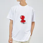 湿布汁🪴のPins！(red) Dry T-Shirt