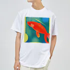 Danke Shoot Coffeeの流星金魚 Dry T-Shirt