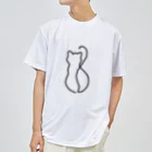 【KOTCH】 Tシャツショップの猫　ライン ドライTシャツ