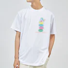 spicemachine-shopのMainichi kodomo macaron ドライTシャツ