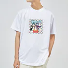 ¥anagawa Recordsのムルアイ画伯のうみのてメンバーキラステッカー風 ドライTシャツ