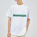 Sneakreamの（フロントのみ）チョコミントアイスクリーム ドライTシャツ