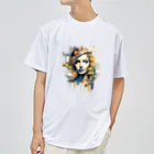 デジタルキャンバスのミックスメディアコラージュ Dry T-Shirt
