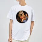 世界美術商店の小椅子の聖母 / Madonna della seggiola ドライTシャツ