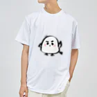 moonriver2020の手をあげるシマエナガくん Dry T-Shirt