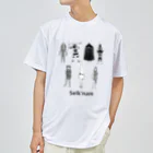 クワダテ アズミ on the shopのセルクナム族 Dry T-Shirt