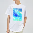 - nanacorium -の青の世界 Dry T-Shirt