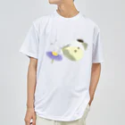 ぷにっと！パピなみ【公式】のモンシロチョウ(せいちゅう) Dry T-Shirt