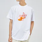 しぜんのグッズの出目金くん Dry T-Shirt