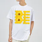 LalaHangeulのハニカム構造(BEE） Dry T-Shirt