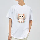 Vasetti_pressの可愛いねこ天使 Dry T-Shirt