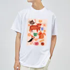 ogura kyoko illustrationのスコットランドの仲間たち Dry T-Shirt