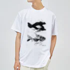 vunsvのthinking about fish 1 ドライTシャツ