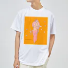 Noa Noa Art ＆ Designのタヒチアンダンサー（オレンジ）｜Ori Tahiti Lady ドライTシャツ