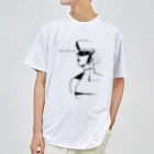 ツガイツツのヘビーヘヴン3 ブラック　HEAVY HEAVEN　ワイヤーアート Dry T-Shirt