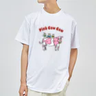 raykosukeのPINK  COW COW Dry T-Shirt