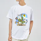 Realm of Ramblesのサボテン　- バタバタ Dry T-Shirt