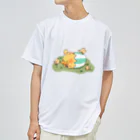 もちょズSHOPのひい太とひよこ Dry T-Shirt