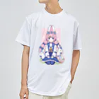 ぱすたてるかるぼのイースターラビット ドライTシャツ