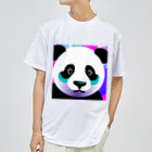 クリエイティブ・クリーチャーショップの蛍光ポップPANDA Dry T-Shirt