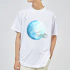 amakara_のスーパーブルームーン Dry T-Shirt