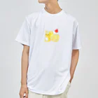 satoayaのアニマルカフェのフードアニマル　ロールケーキリス Dry T-Shirt