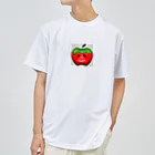 tebachanの夏バテりんごちゃん ドライTシャツ