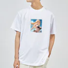 YuzuKiの金髪黒ビキニちゃん Dry T-Shirt