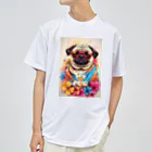 LEONのWe♥PUG　色彩（パグ大好き！） Dry T-Shirt