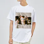 クロネコ宅急便の3匹の子猫の魔法で毎日が特別な日に ドライTシャツ