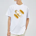 mofusandのコッペパンの気持ち ドライTシャツ