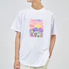 rapasuの夕やけ小やけ ドライTシャツ