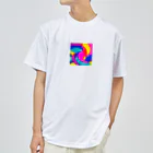 おしゃれなシティグッズの色鮮やかおしゃれアート ドライTシャツ