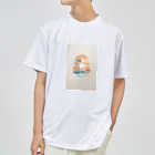 Daruma-Storeの水彩画風アート "Water Art" Dry T-Shirt