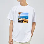 DapperMixのシーサイドカフェグッズ Dry T-Shirt