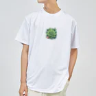 green artist のプランツパラダイス多肉 Dry T-Shirt